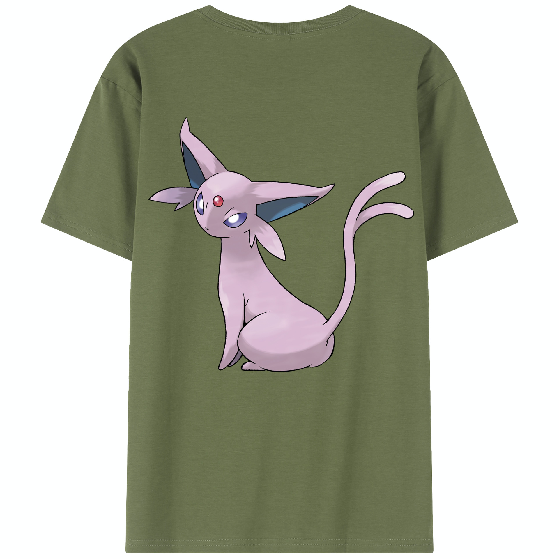 （画像用） ポケットモンスター Pokémon 綿100％半袖Tシャツ（背面プリント）
